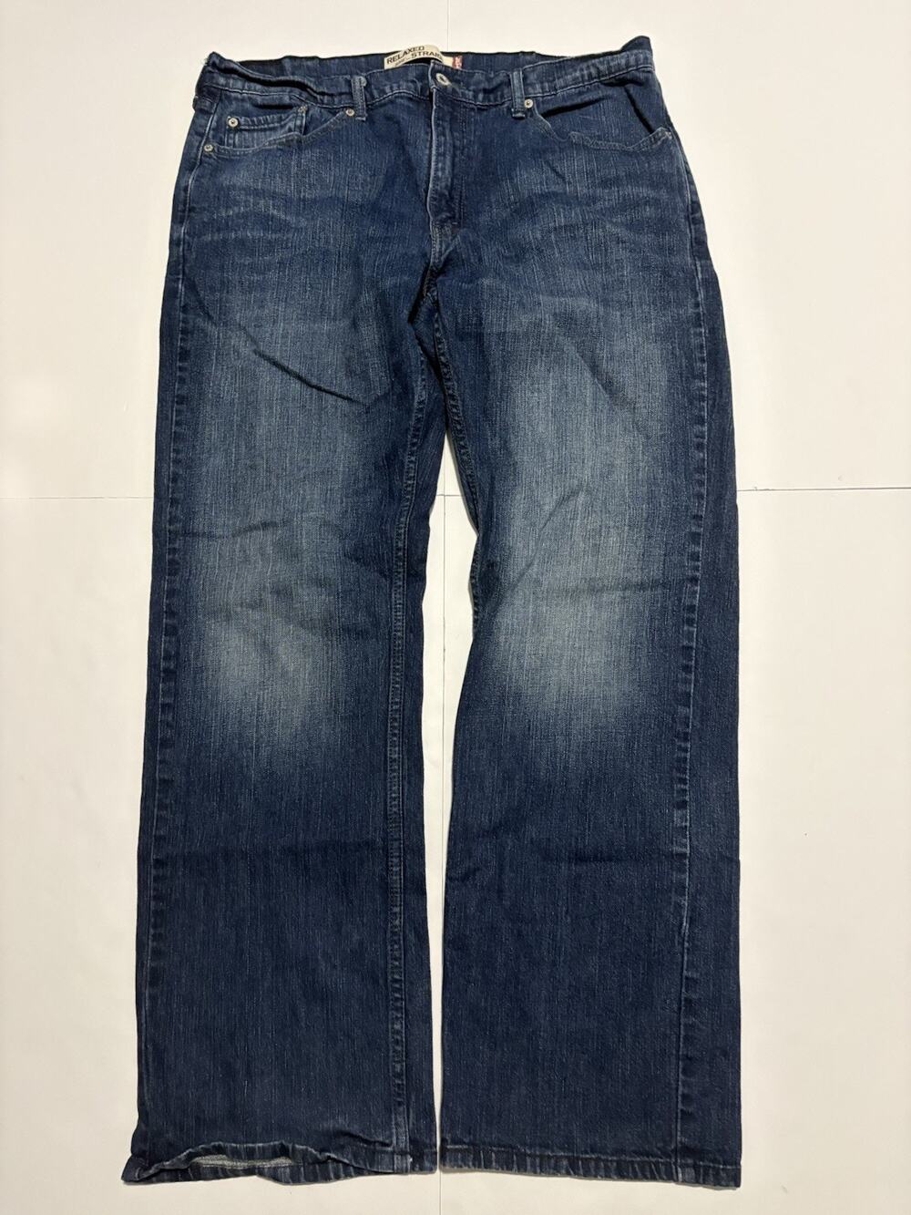 Levi’s 559 Relaxed Straight Jeans Men’s 38x32 Dark Wash Blue Denim 5 Pocket